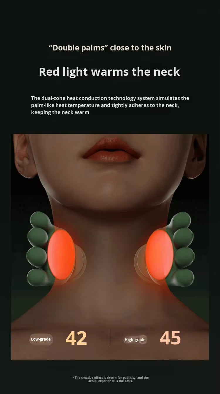 Home Use Trapezius Muscle Massager, Shoulder and Neck Kneading, Neck and Shoulder Hot Compress, Multifunctional Massage