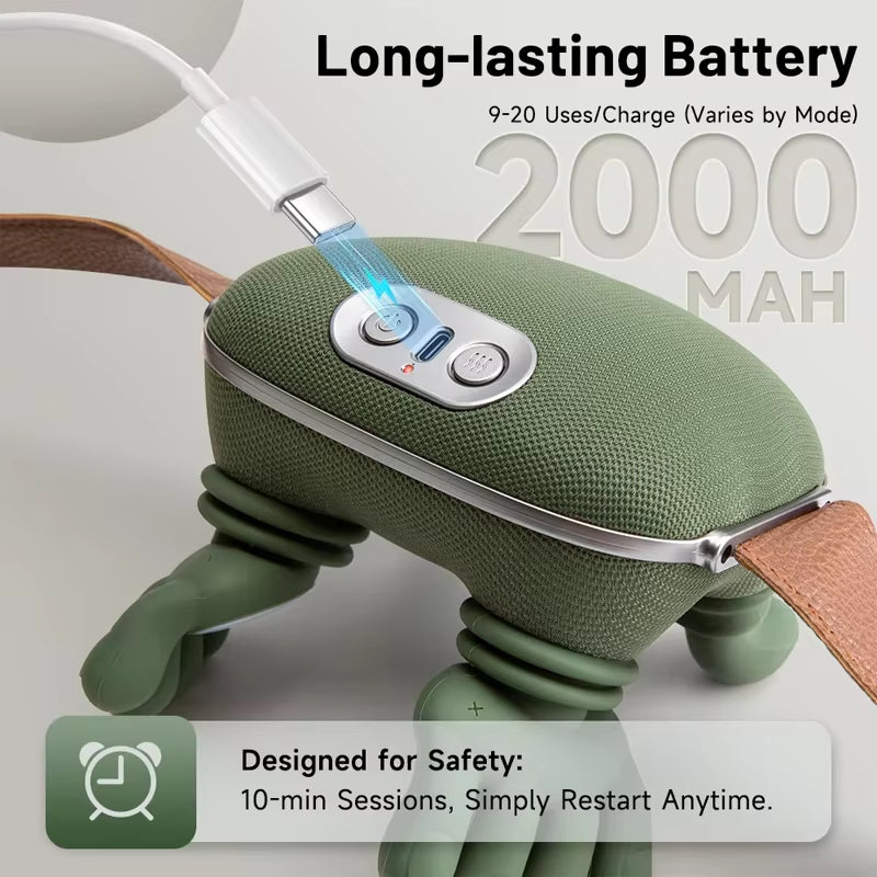 Home Use Trapezius Muscle Massager, Shoulder and Neck Kneading, Neck and Shoulder Hot Compress, Multifunctional Massage